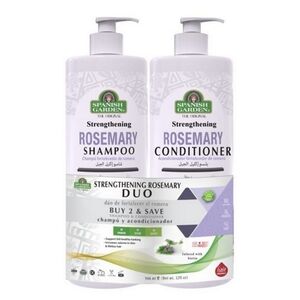 SPANISH GARDEN ROSEMARY STRENGTHENING Shampoo & Conditioner Set